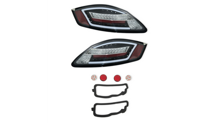 Lampy PORSCHE BOXSTER 987 Tył Dynamic LED Black