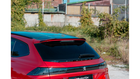 Przedłużenie Spoilera Peugeot 508 II SW Gloss Black