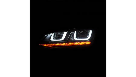 Lights Volkswagen Golf 7 Front Chrome