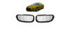 Grill BMW 6 E63 E64 pojedyncze żeberka Gloss Black