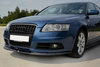 Front Splitter Audi A6 S-Line C6   - Gloss Black