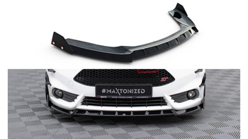 Splitter Ford Fiesta ST Mk7 Facelift Przód v.6 + Flaps