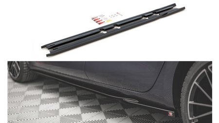 Diffuser Seat Leon FR IV Cupra Leon Side Skirts v.1 Gloss Black