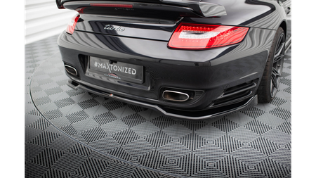 Splitter Porsche 911 Turbo 997 Rear Central with Diffuser