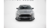 Splitter Ford Focus ST Mk3 Facelift Przód Street Pro Black-Red + Gloss Flaps
