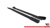 Diffuser Audi A5 8T Facelift Side Skirts Street Pro Black-Red + Gloss Flaps
