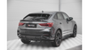 Splitter Audi Q3 F3 Sportback S-Line Tył Środkowy z Dyfuzorem Gloss Black