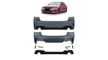 Bumper BMW 3 G20 Rear with Diffuser