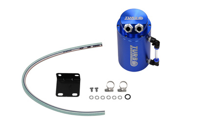 Oil catch tank 0.7L 15mm TurboWorks Blue