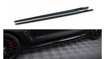 Diffuser BMW 8 F93 G16 M-Pack Side Skirts v.2 Gloss Black