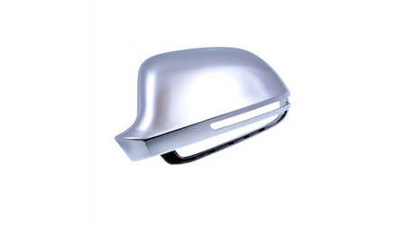 Mirror Cover Set Audi A3 A4 A5 A6 A8 Q3 Matt Silver