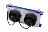 Cooling Plate TurboWorks for 10 rows Race Oil Cooler and 4 inch fan Dual