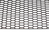 PU mesh grill Honey Comb Black 120x40cm 28x9mm