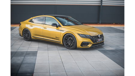 Splitter Volkswagen Arteon R-Line Front Racing Durability Black