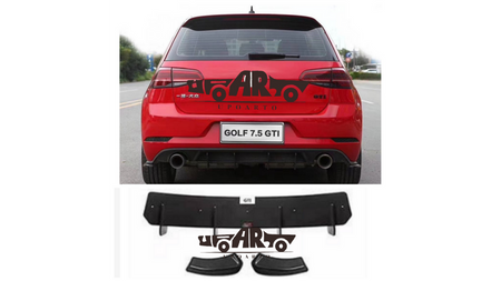 Diffuser Volkswagen Golf 7 Facelift Rear