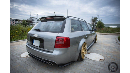 Splitter Audi RS6 C5 Rear Central Gloss Black