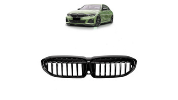 Grill BMW 3 G20 G21 pojedyncze żeberka Gloss Black