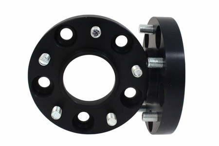 Bolt-On Black Wheel Spacers 20mm 72,6mm 5X120