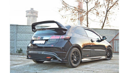 Przedłużenie Spoilera Honda Civic VIII Type-R Mugen Gloss Black