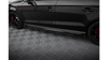 Diffuser Audi RS3 8V Facelift Side Skirts Street Pro v.1 Black-Red + Gloss Flaps