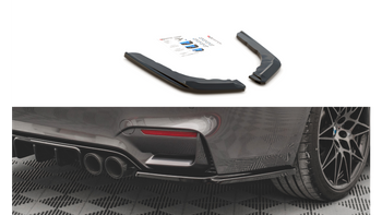 Splitter BMW 4 F82 M-Pack Rear Side v.3 Gloss Black