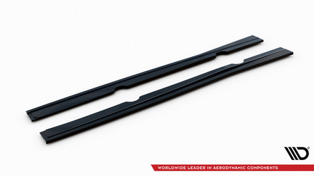 Diffuser Ford Fiesta VII ST ST-Line Side Skirts Gloss Black