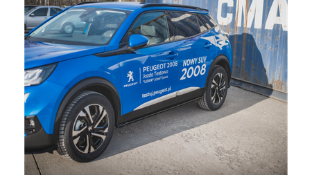 Dokładka Peugeot 2008 II Progi Gloss Black