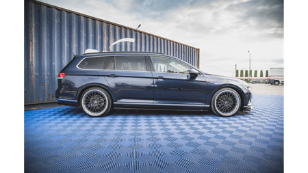 Diffuser Volkswagen Passat B8 Side Skirts Gloss Black
