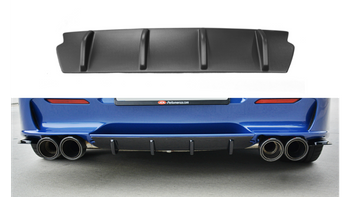 Splitter Alfa Romeo 156 GTA SW Rear Central Gloss Black