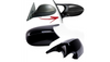 Mirror Cover Set BMW 1 E81 E82 E87 E88 3 E90 E91 E92 E93 Facelift Gloss Black