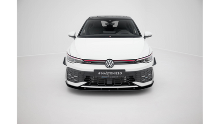 Splitter Volkswagen Golf GTI GTE R-Line Mk8 Facelift Przód Street Pro Black
