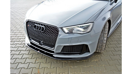 Splitter Audi RS3 8V Sportback Front v.2 Gloss Black