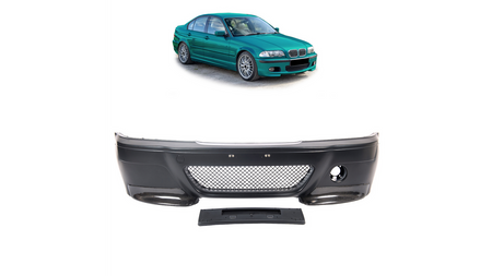 Zderzak BMW 3 E46 Przód Carbon Splitter