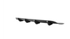 Diffuser Volkswagen Scirocco III Facelift R Rear Valance Gloss Black