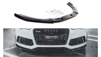Splitter Audi RS6 C7 Front v.3 Gloss Black