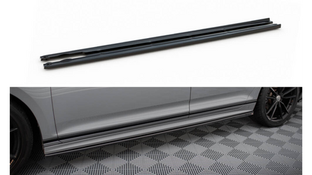 Diffuser Volkswagen Passat B8 Facelift R-Line Side Skirts