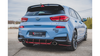 Diffuser Hyundai I30 III N Rear Racing Durability v.1 Red