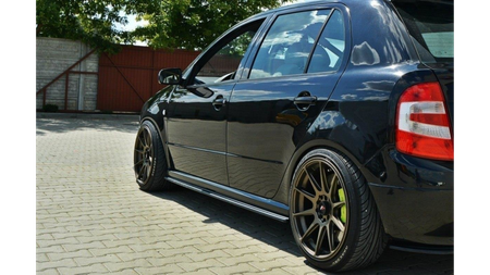 Diffuser Skoda Fabia I RS Side Skirts Gloss Black