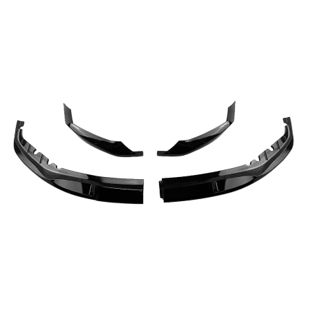 Diffuser BMW 5 G30 Front Bumper M sport Gloss Black