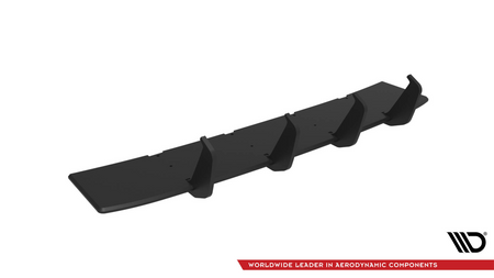 Diffuser Volkswagen Golf GTI Mk8 Rear Street Pro Black v.3