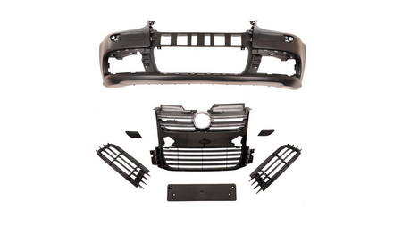 Bumper Volkswagen Golf V Front Grill Gloss Black