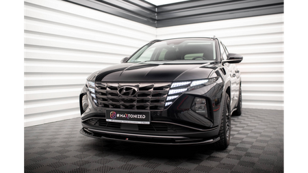 Splitter Hyundai Tucson IV Front v.1 Gloss Black