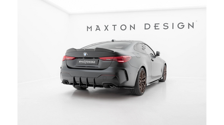 Splitter BMW M440i G22 G23 Tył Boczne Street Pro Facelift Black