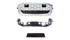 Grill Audi Q8 4M Silver Matt & Gloss Black