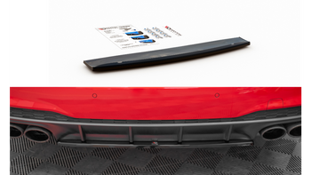 Splitter Audi S7 C8 Rear Central Gloss Black