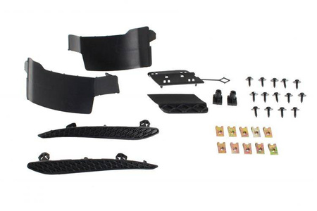 Rear bumper Mercedes Benz W212 14-16 E63 Style