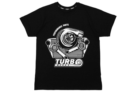 Koszulka T-Shirt TurboWorks Czarna S