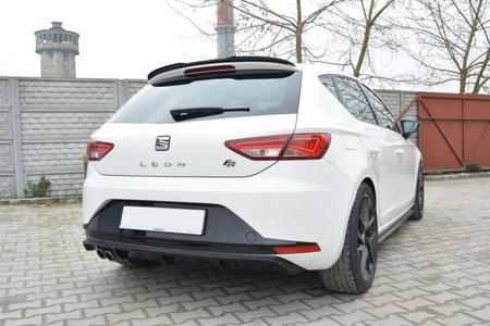 REAR VALANCE SEAT LEON III FR - Gloss Black