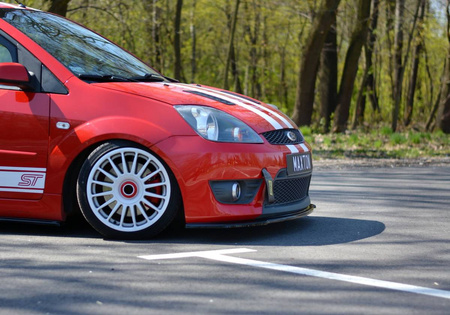 Front Splitter V.2 Ford Fiesta ST Mk6 - Gloss Black