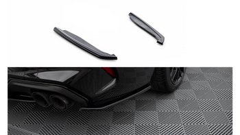 Splitter BMW 8 F93 M-Pack Rear Side v.2 Gloss Black